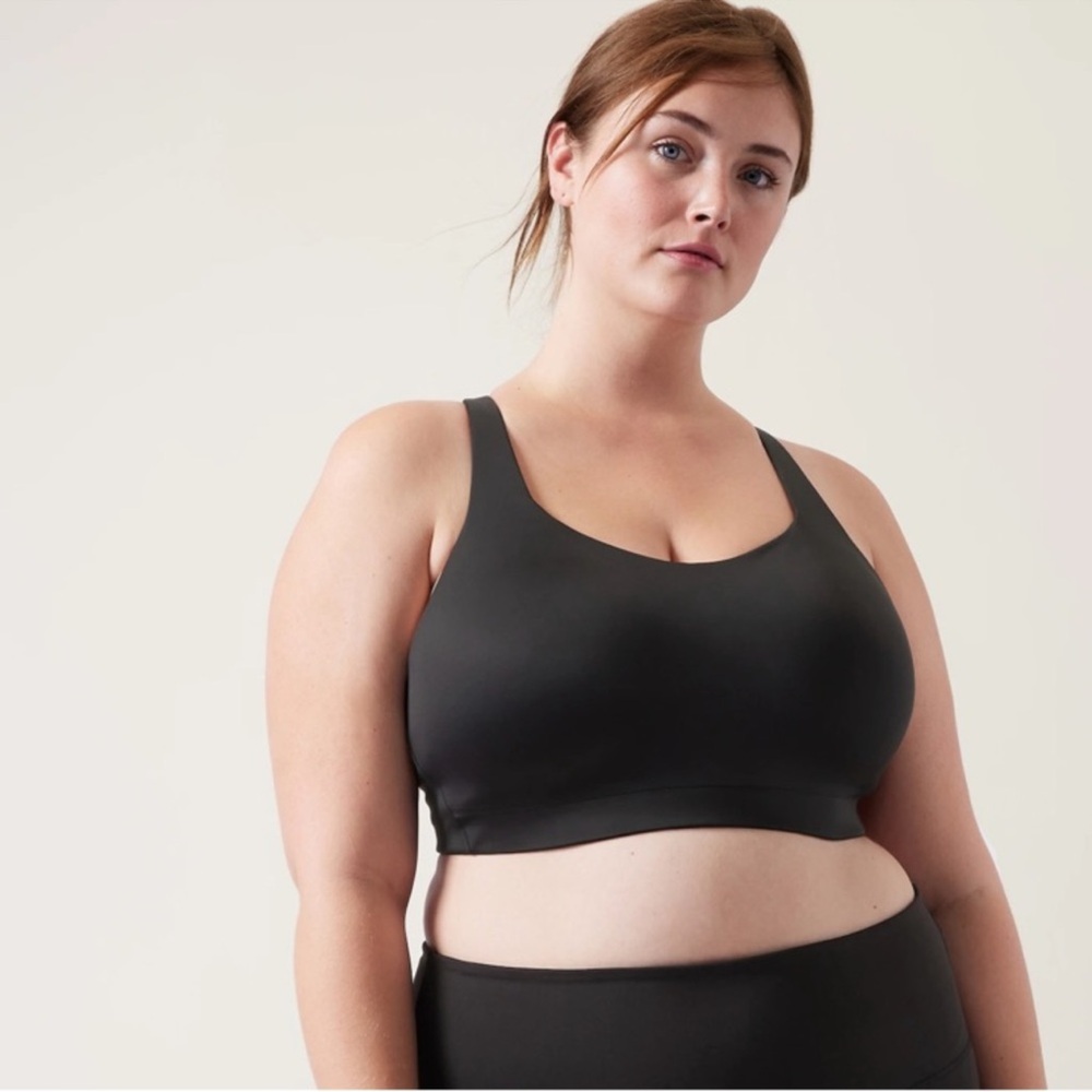 Athleta Advance Bra Black 32D -  32F or 3D